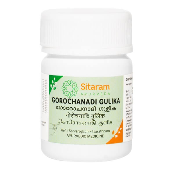 SITARAM AYURVEDA GOROCHANADI GULIKA box of 100 Tablet