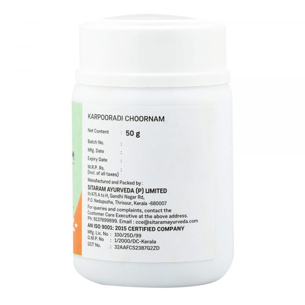 KARPOORADI CHOORNAM 50GM - Image 3