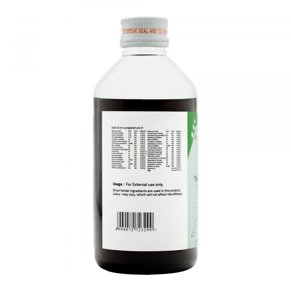 TRIPHALADI THAILAM 200 ML - Image 3